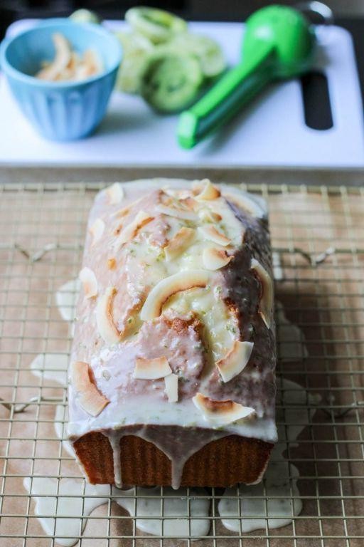 Coconut Lime Teacake