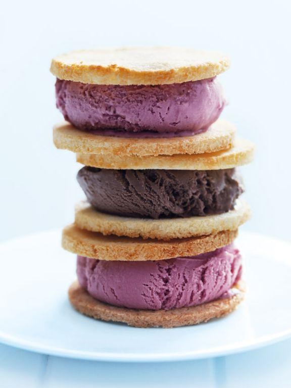 Coconut Macaroon Ice Cream Sandwich