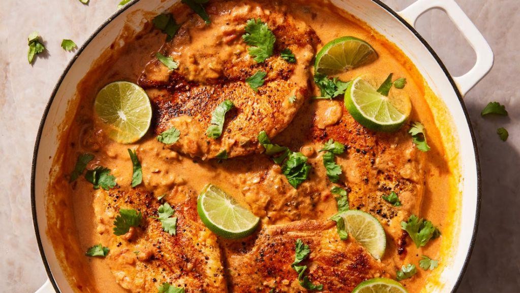 Coconut and Lime Chicken Curry
