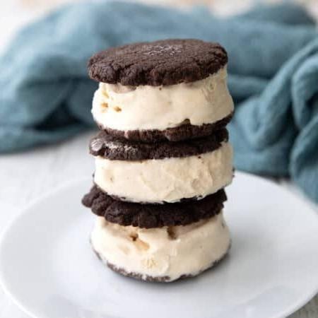 Cookies and Cream Dream Ice Cream Sandwich