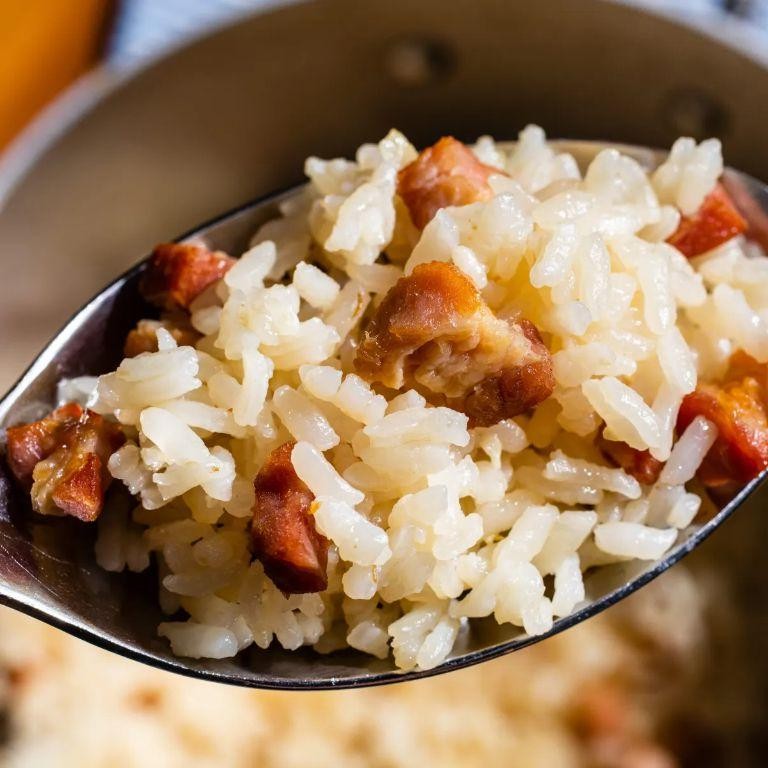Cook-up Rice with Salt Pork