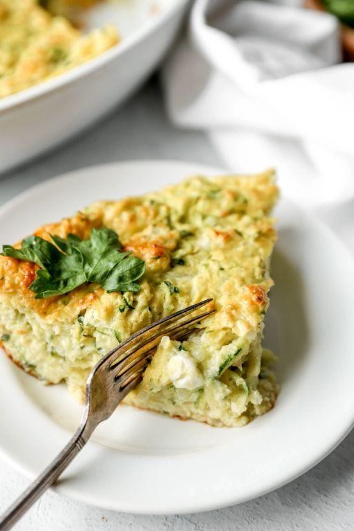Cottage Cheese and Zucchini Breakfast Casserole