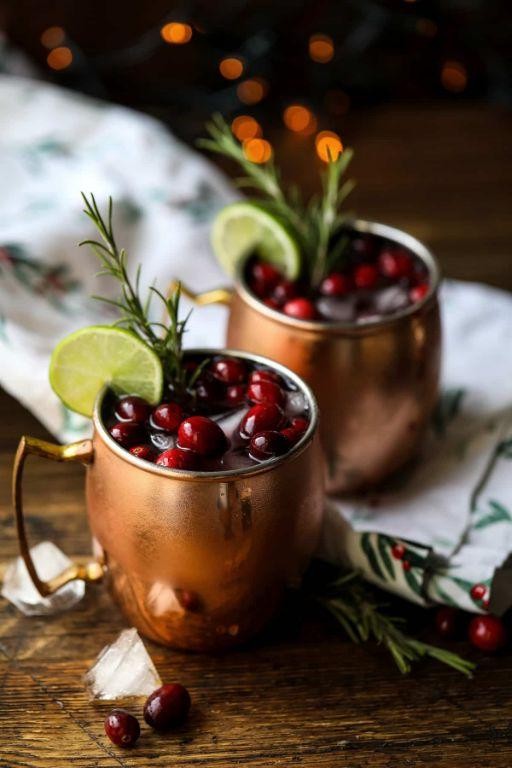 Cranberry Cinnamon Mexican Mule
