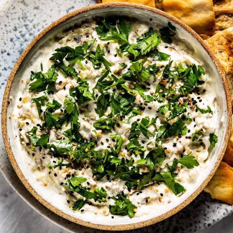 Creamy Eggplant and Yogurt Spread