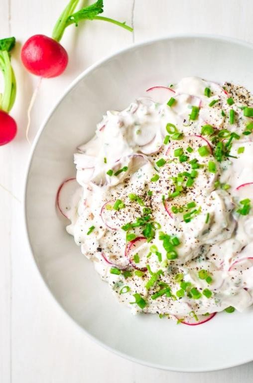 Creamy Radish Dip