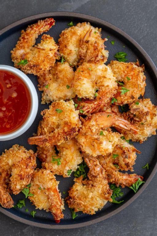 Crispy Air Fryer Coconut Shrimp