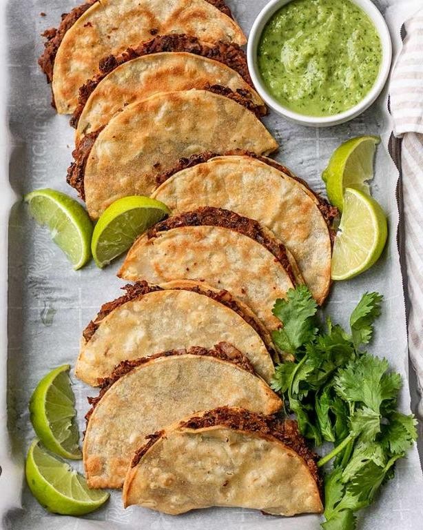Crispy Bean Tacos