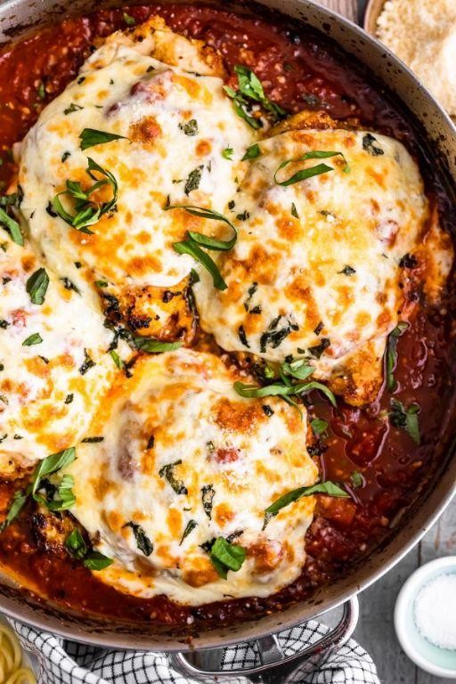 Crispy Chicken Parmesan