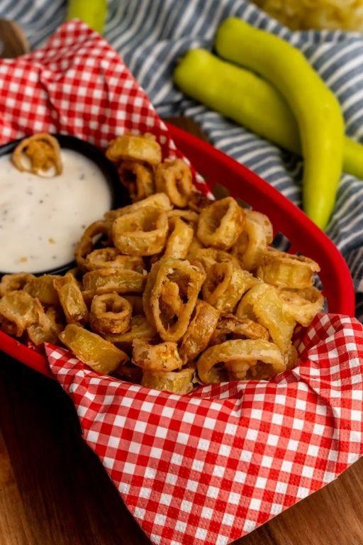 Crispy Fried Sweet Banana Peppers