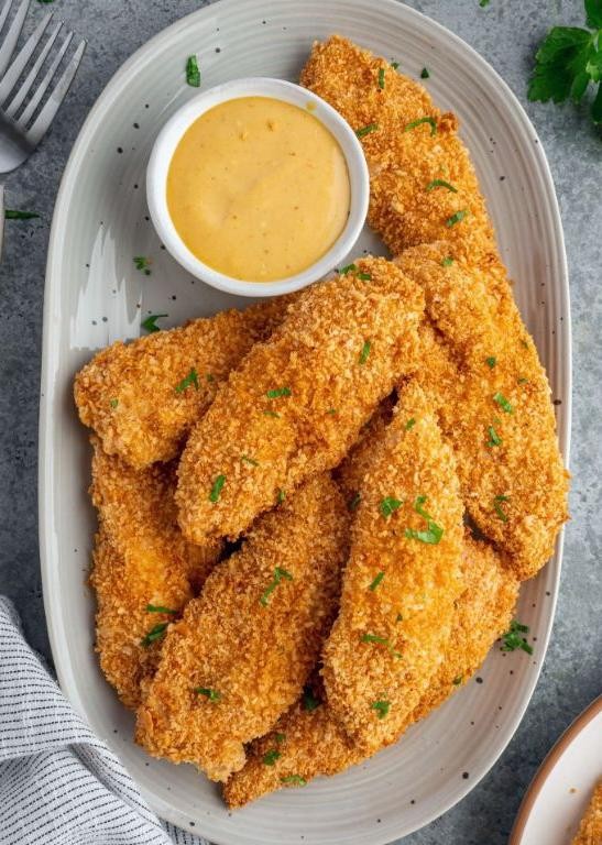 Crispy Oven-Baked Chicken Tenders
