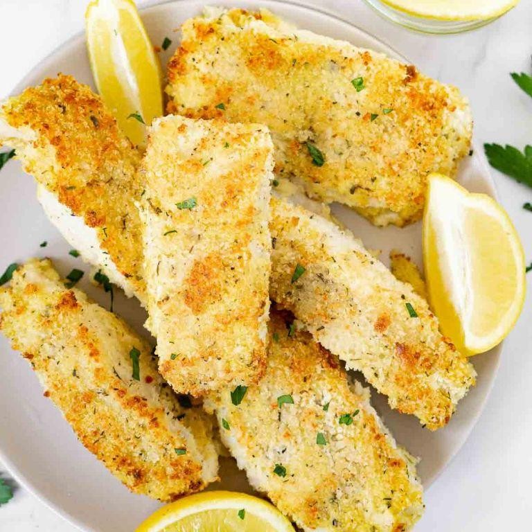Crispy Panko Coated Frozen Cod