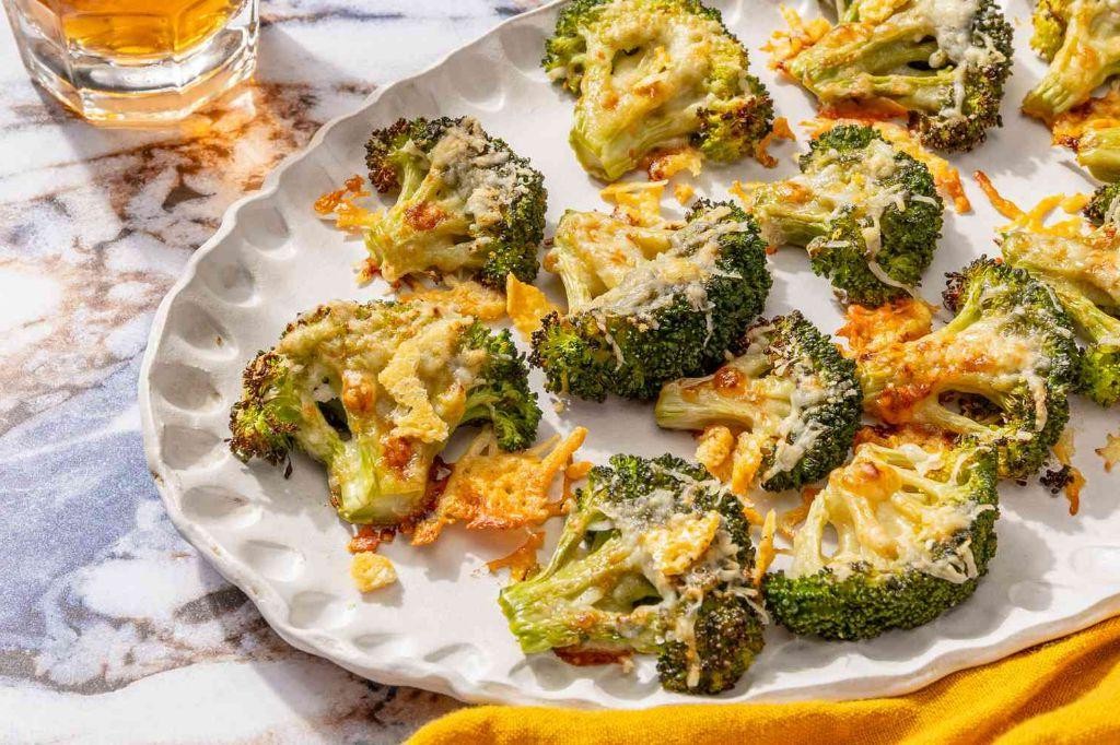 Crispy Parmesan Roasted Broccoli