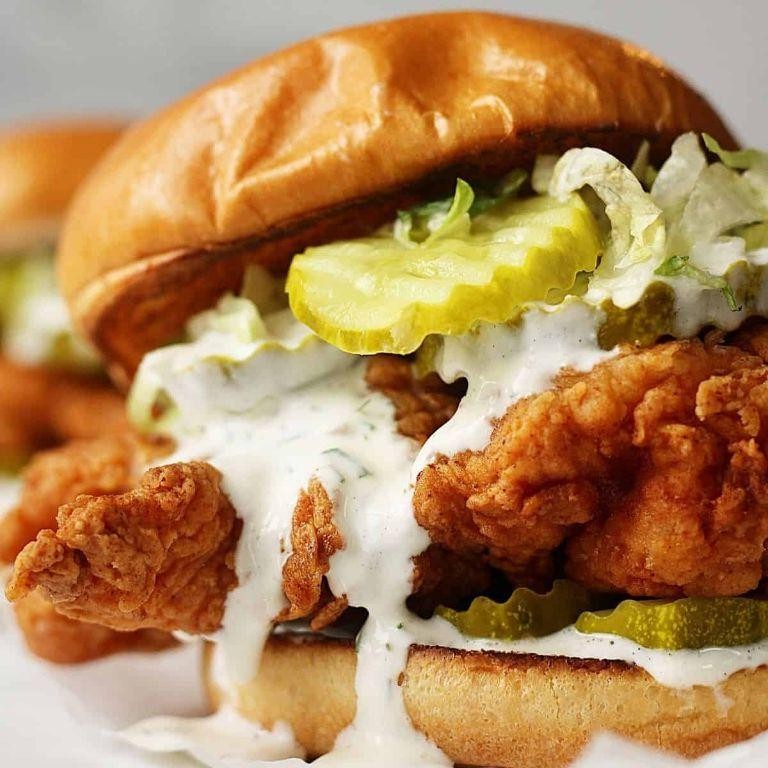 Crispy Ranch Chicken Breast Sandwich