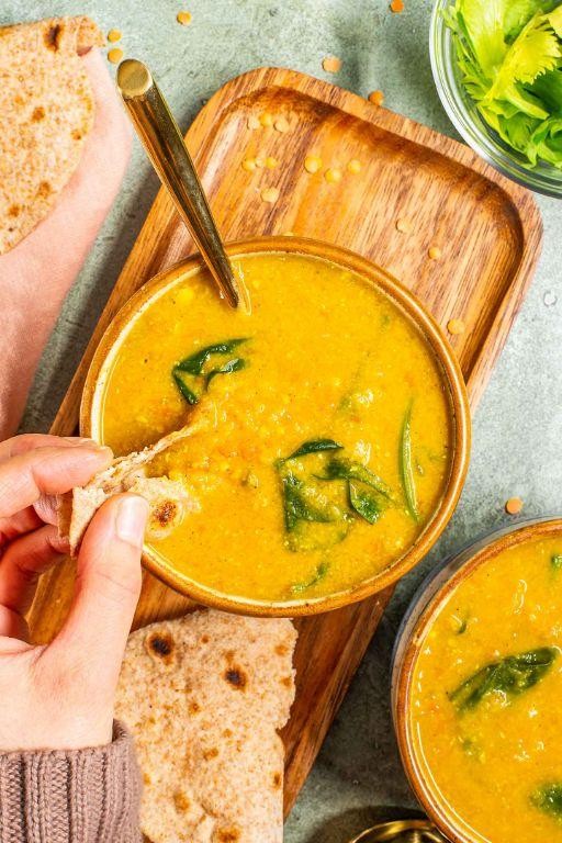 Curried Lentil and Vegetable Soup