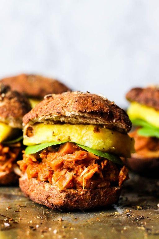 Dairy-Free BBQ Pulled Jackfruit Sandwiches