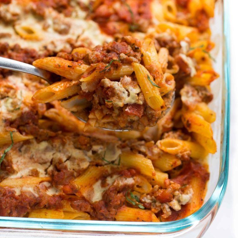 Dairy-Free Baked Ziti
