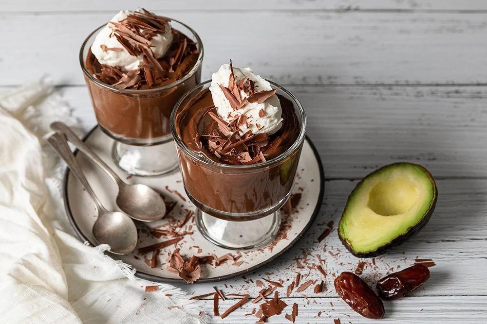 Dark Chocolate Avocado Mousse