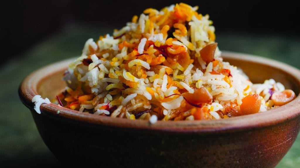 Date and Almond Rice Pilaf