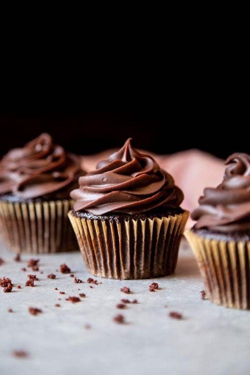 Decadent Chocolate Ganache Cupcakes