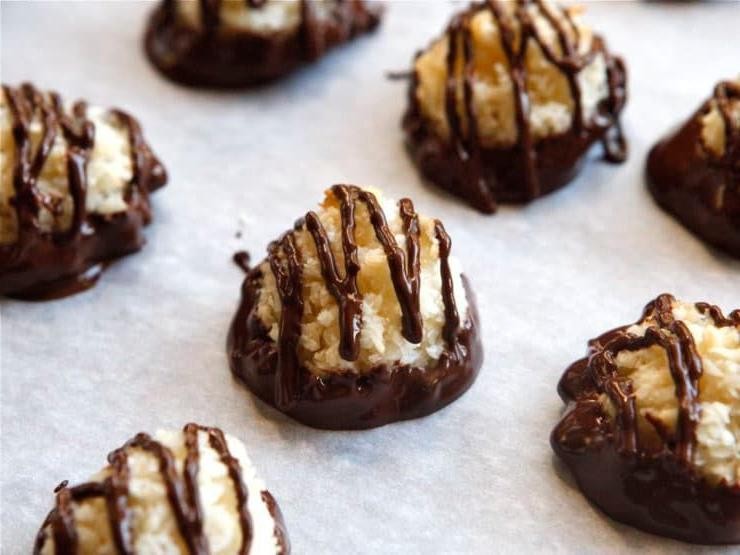 Decadent Chocolate-Dipped Macarons