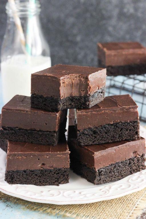 Decadent Nutella Fudge Brownies