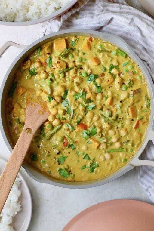 Delightful Creamy Vegetable Curry