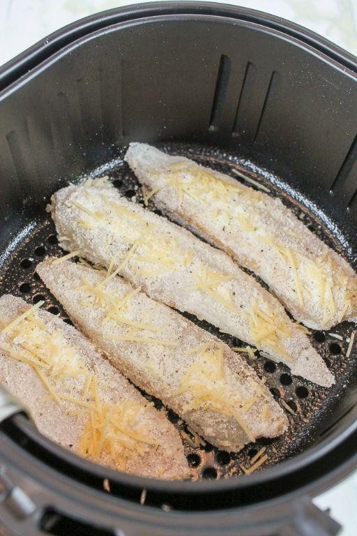 Dijon Mustard Crusted Air Fryer Haddock