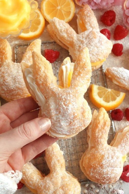 Easter Bunny Lemon Tarts