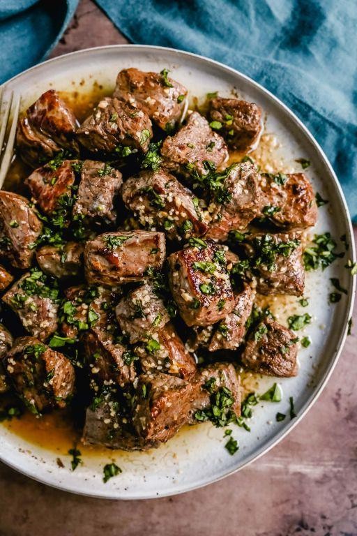 Easy Garlic Butter Steak Bites
