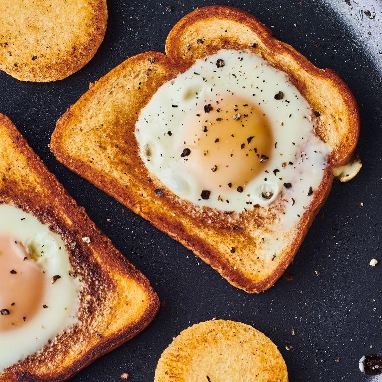 Egg in a Basket with Toast