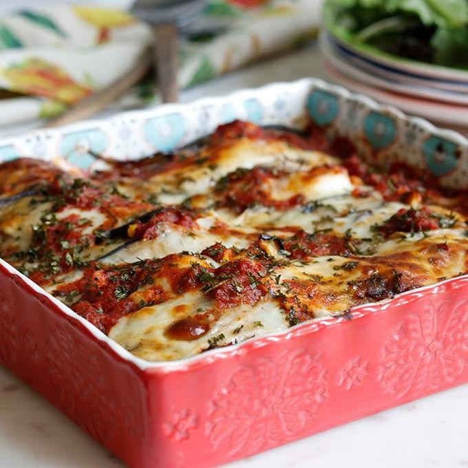 Eggplant Parmesan with Marinara Sauce