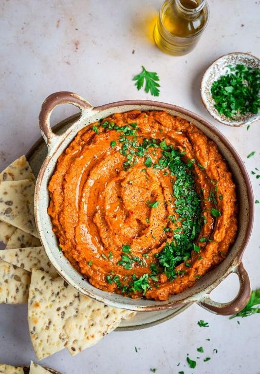 Eggplant and Red Pepper Tapenade