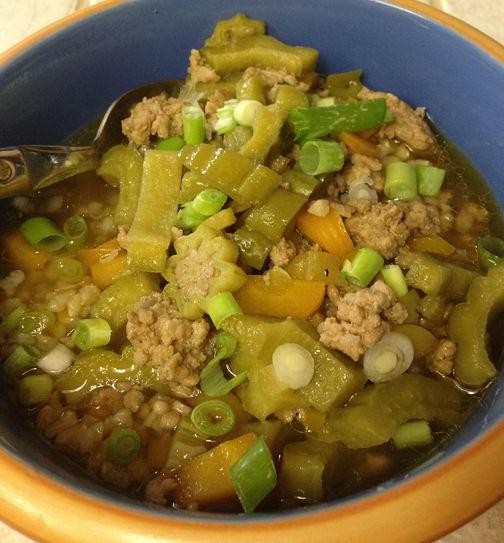 Filipino Bitter Melon and Pork Stew