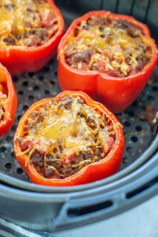 Flavorful Air Fryer Stuffed Peppers