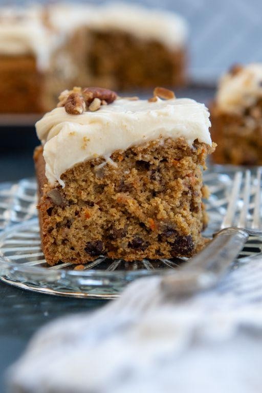 Fluffy Bisquick Carrot Cake