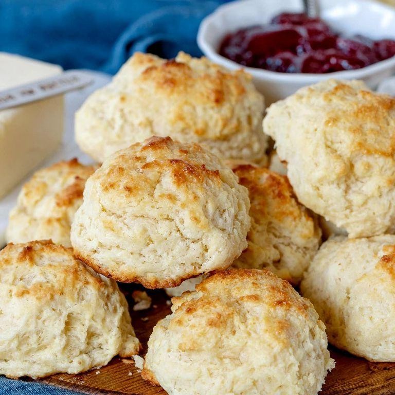 Fluffy Drop Biscuits
