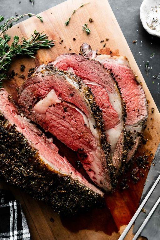 Foolproof Garlic Prime Rib