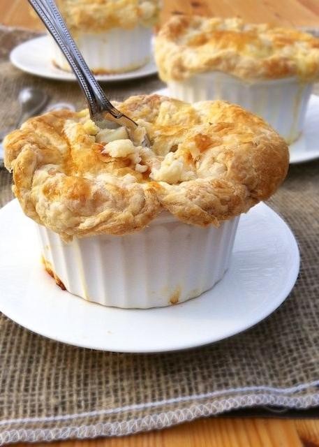 Frozen Cod and Leek Pie