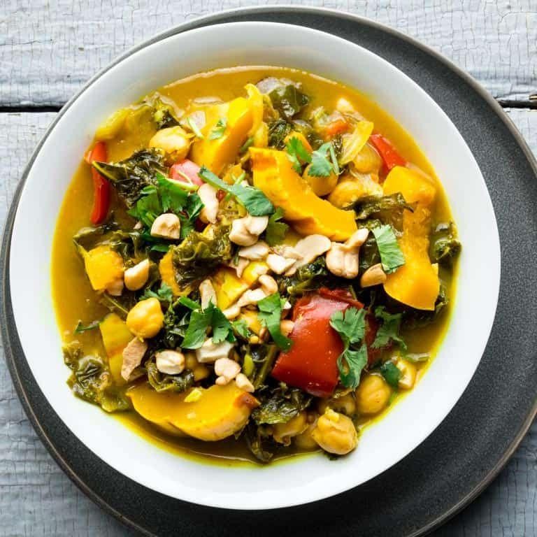 Frugal Instant Pot Vegetable Curry