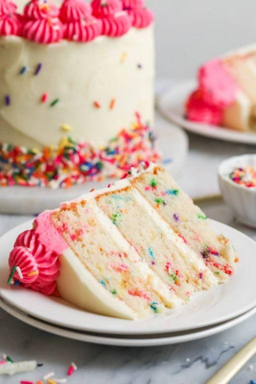Funfetti Celebration Cake with Mix