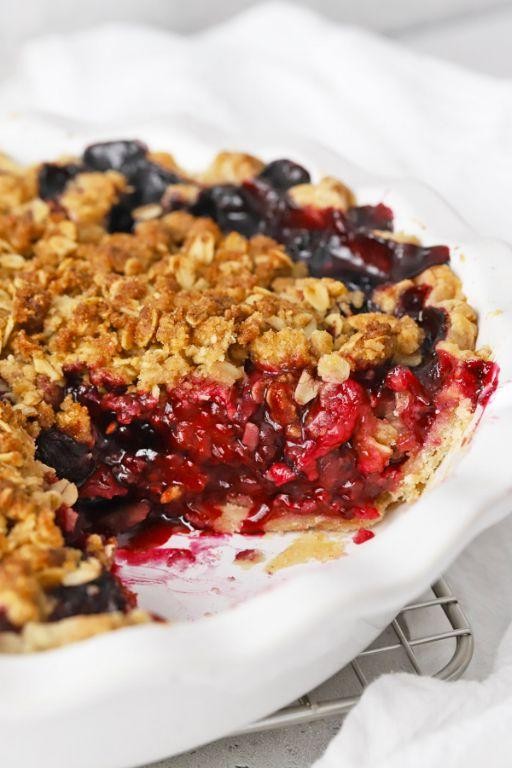 Fuss-Free Mixed Berry Pie