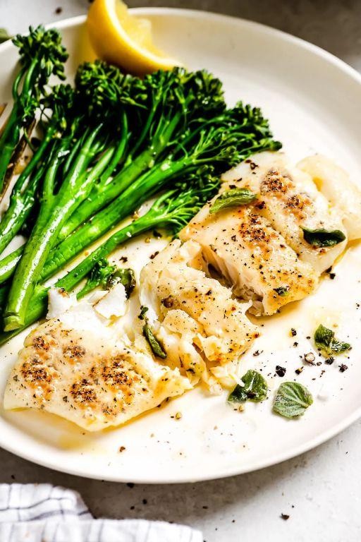 Garlic Butter Air Fryer Haddock