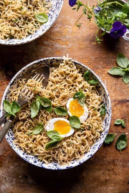 Garlic Butter Hamburger Ramen