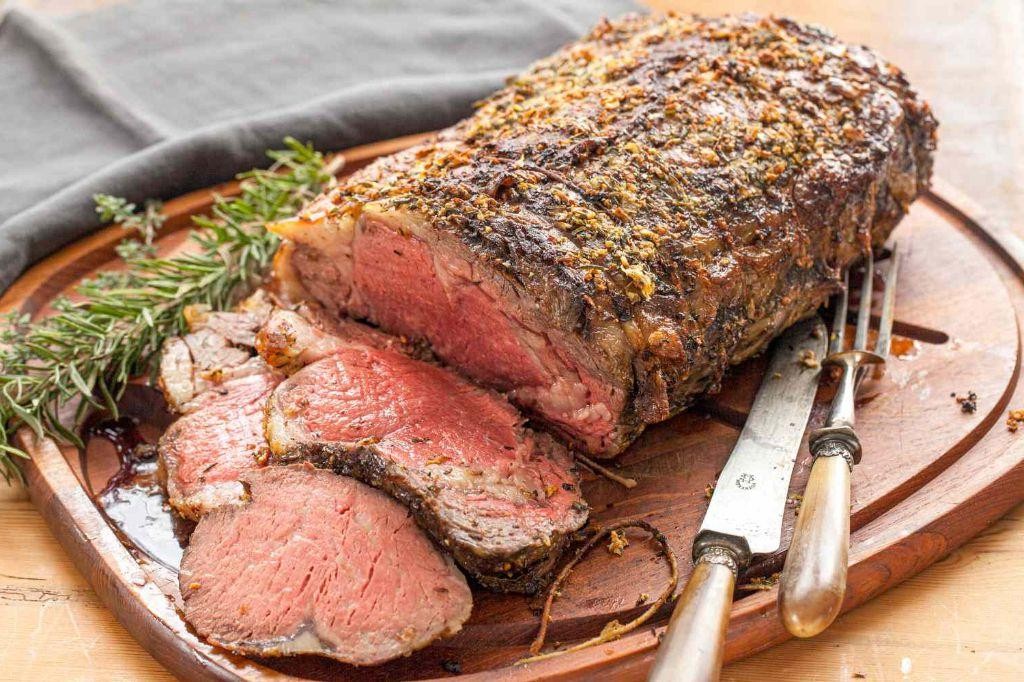 Garlic Herb Butter Grilled Ribs