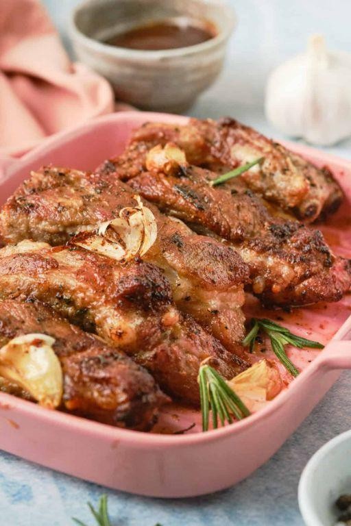 Garlic Parmesan Boneless Country Style Pork Ribs