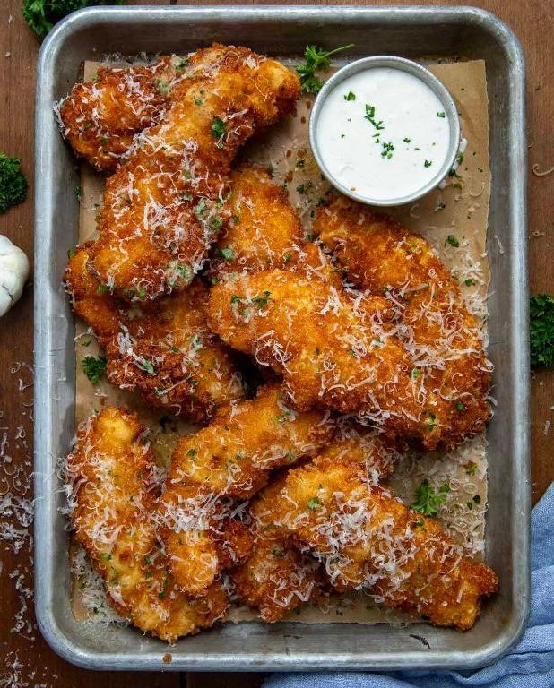 Garlic Parmesan Chicken Tenders