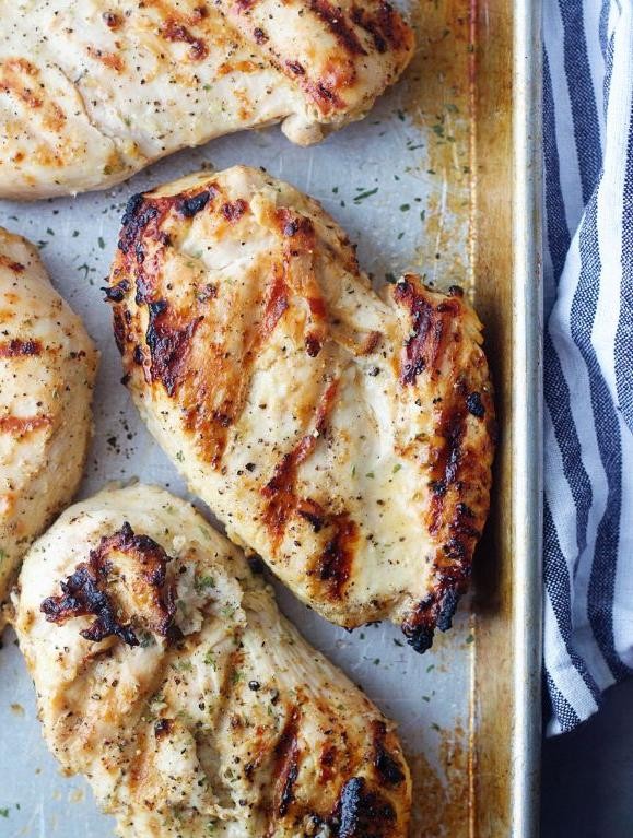 Garlic Ranch Grilled Chicken Breast