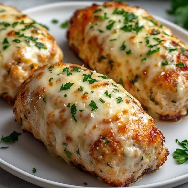 Garlic and Parmesan Meatloaf