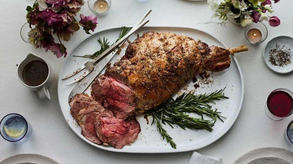Garlic and Rosemary Roasted Lamb Liver