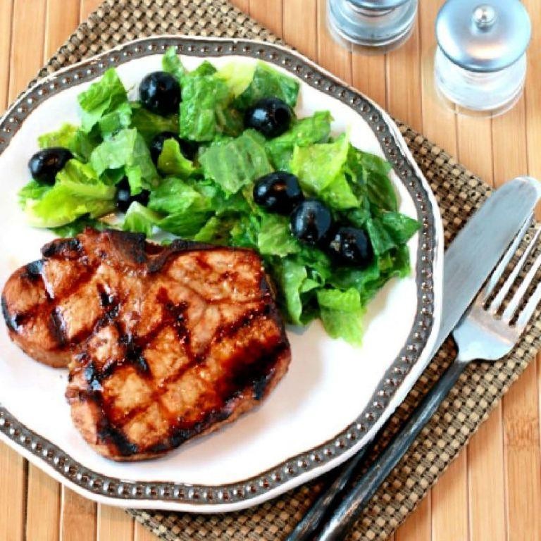 Ginger Soy Marinade Air Fryer Pork Steaks